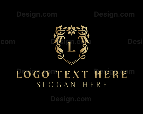 Stylish Wedding Garden Logo