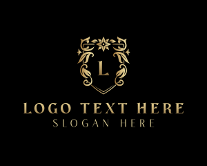 Stylish Wedding Garden Logo