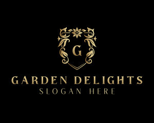 Stylish Wedding Garden logo design