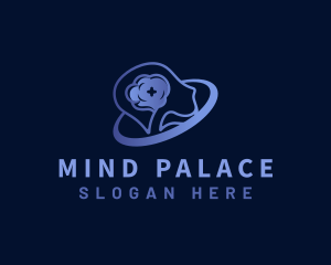 Human Brain Mental Health logo design