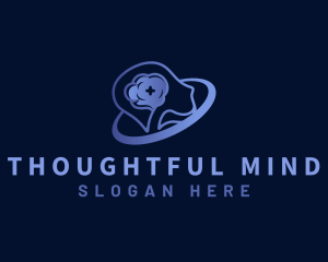 Human Brain Mental Health logo design