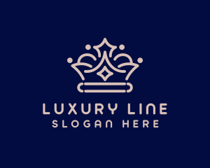 Majestic Luxury Crown logo design