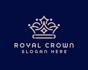 Majestic Luxury Crown logo design