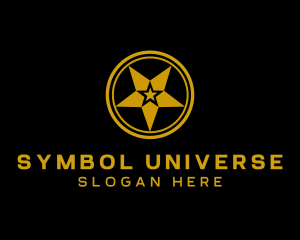 Gold Star Symbol logo