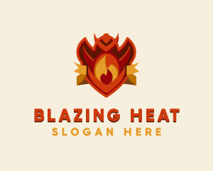 Flame Armor Gaming logo design