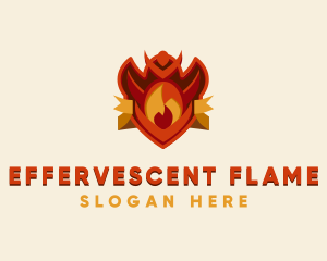 Flame Armor Gaming logo design