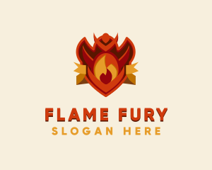 Flame Armor Gaming logo design