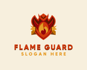 Flame Armor Gaming logo design