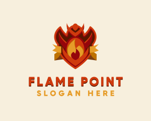 Flame Armor Gaming logo design