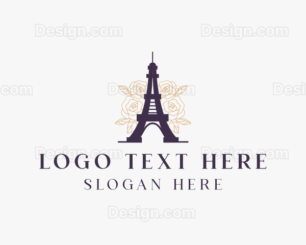 Paris Eiffel Tower Logo