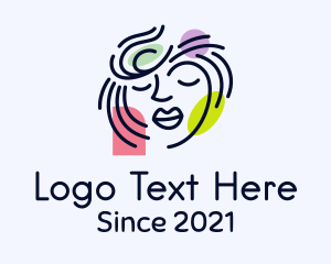 Beautiful Artistic Face logo