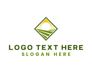 Landscaping Grass Field logo