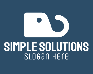 Simple Elephant Tag logo