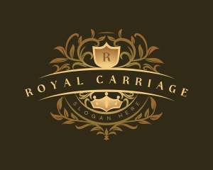 Royal Ornate Shield logo design