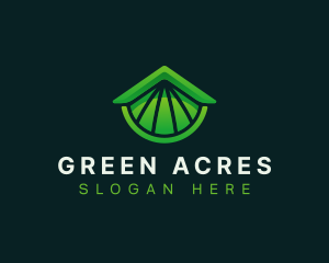 House Field Landscaping logo design