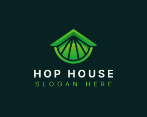 House Field Landscaping logo design