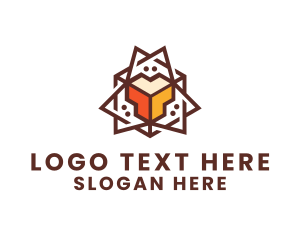 Geometric Tech Startup logo