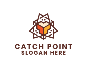 Geometric Tech Startup logo design