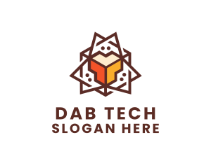 Geometric Tech Startup logo design