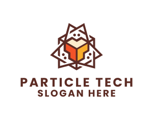 Geometric Tech Startup logo design