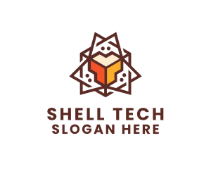 Geometric Tech Startup logo design