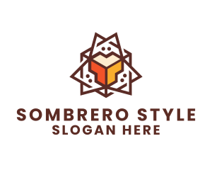 Geometric Tech Startup logo design