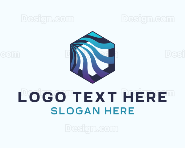 Hexagon Wave Technology Logo