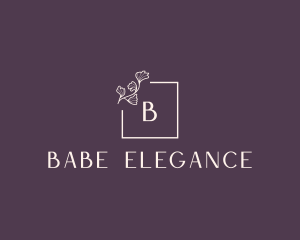 Elegant Plant Boutique Brand logo design