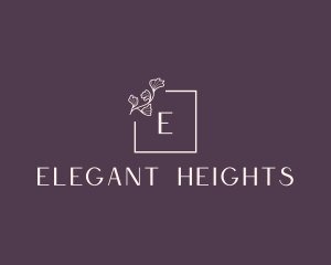 Elegant Plant Boutique Brand logo design