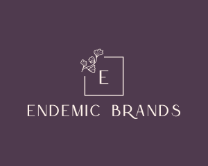 Elegant Plant Boutique Brand logo design