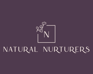 Elegant Plant Boutique Brand logo design