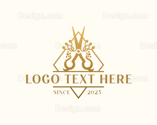 Elegant Artisan Shears Logo