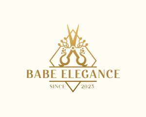 Elegant Artisan Shears logo design