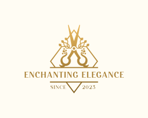 Elegant Artisan Shears logo design