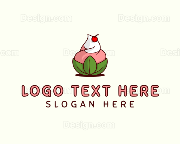 Organic Ice Cream Yogurt Logo