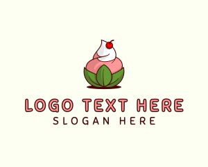 Organic Ice Cream Yogurt Logo