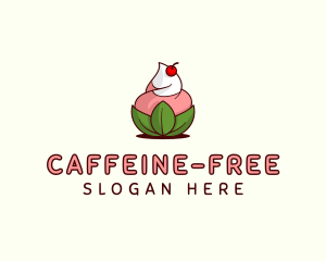 Organic Ice Cream Yogurt logo design