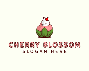 Organic Ice Cream Yogurt logo design