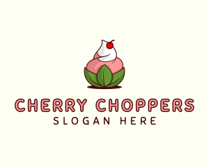 Organic Ice Cream Yogurt logo design