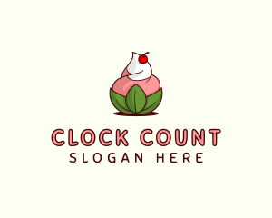 Organic Ice Cream Yogurt logo design