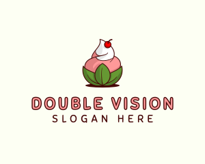 Organic Ice Cream Yogurt logo design