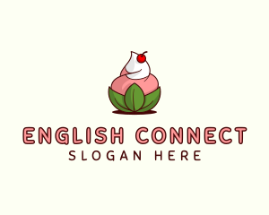 Organic Ice Cream Yogurt logo design