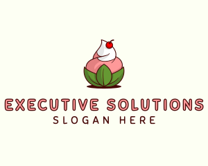 Organic Ice Cream Yogurt logo design