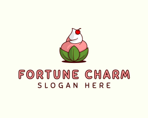 Organic Ice Cream Yogurt logo design