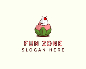 Organic Ice Cream Yogurt logo design