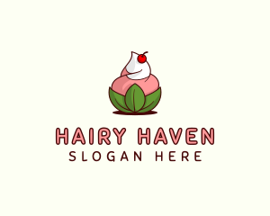 Organic Ice Cream Yogurt logo design