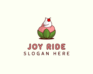 Organic Ice Cream Yogurt logo design