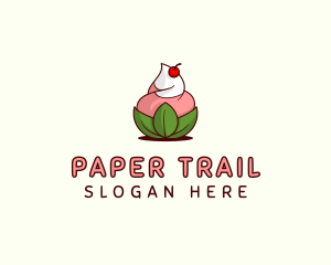 Organic Ice Cream Yogurt logo design