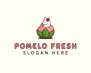 Organic Ice Cream Yogurt logo design