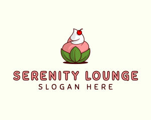 Organic Ice Cream Yogurt logo design